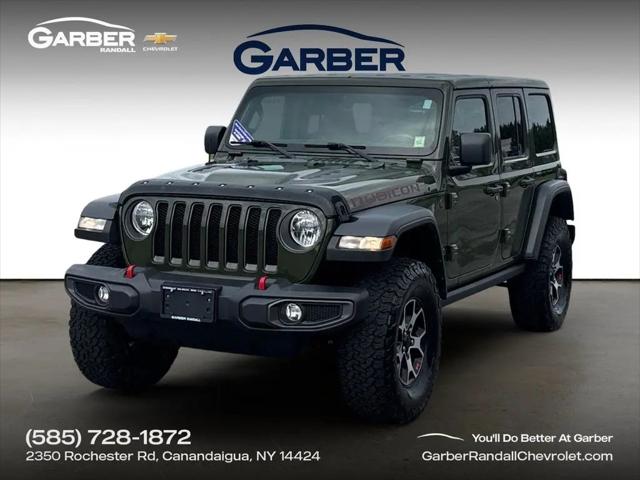 2022 Jeep Wrangler Unlimited Rubicon 4x4 for sale in Canandaigua, NY
