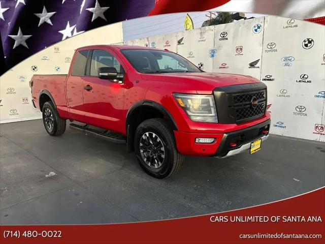 2020 Nissan Titan King Cab PRO-4X 4x4 for sale in Santa Ana, CA