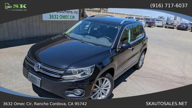 2014 Volkswagen Tiguan SEL for sale in Rancho Cordova, CA