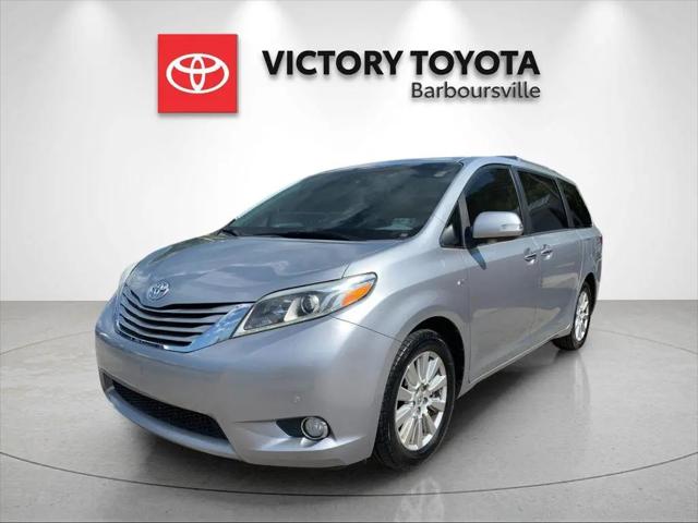 2017 Toyota Sienna Limited Premium 7 Passenger for sale in Barboursville, WV