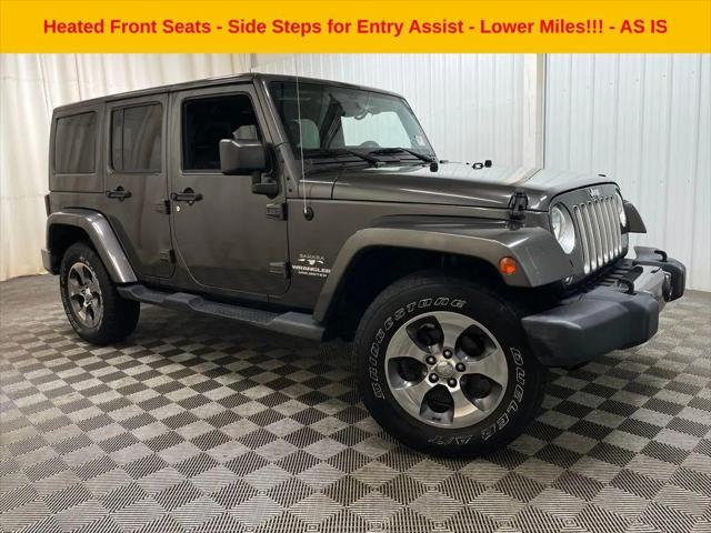 2016 Jeep Wrangler Unlimited Sahara for sale in Delaware, OH