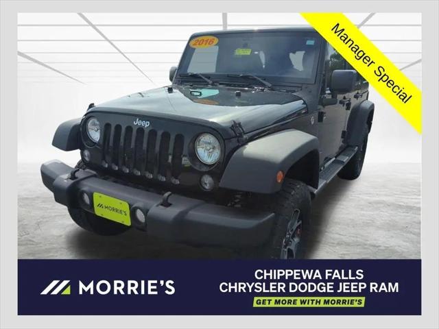 2016 Jeep Wrangler Unlimited Sport for sale in Chippewa Falls, WI