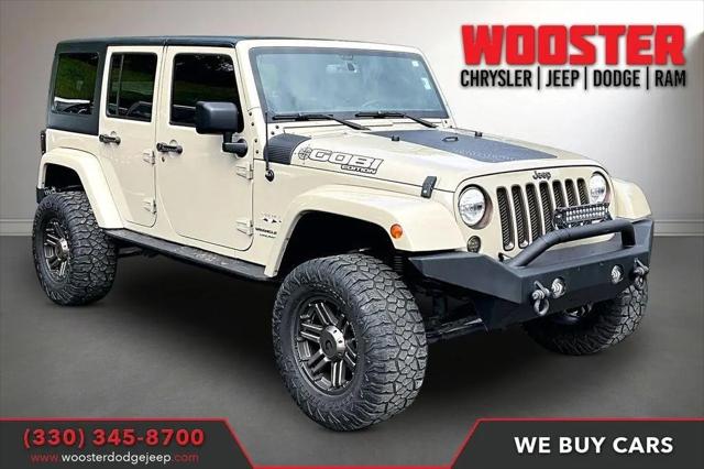 2018 Jeep Wrangler JK Unlimited Sahara for sale near Wooster, OH