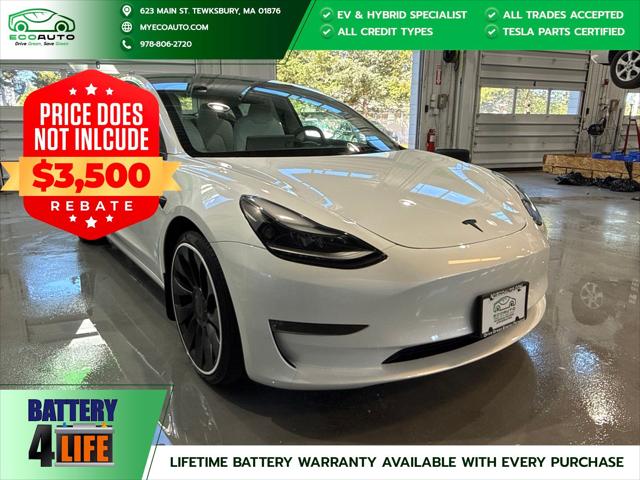 2023 Tesla Model 3 Performance Dual Motor All-Wheel Drive for sale in Tewksbury, MA