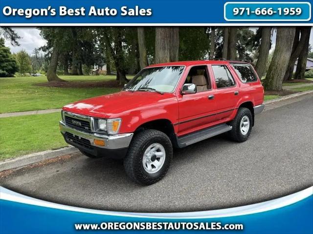 1990 Toyota 4Runner SR5 4WD for sale in Canby, OR