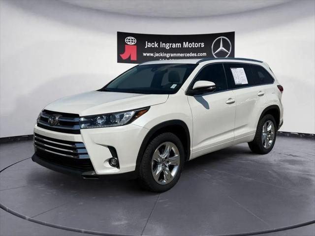 2019 Toyota Highlander Limited for sale in Montgomery, AL