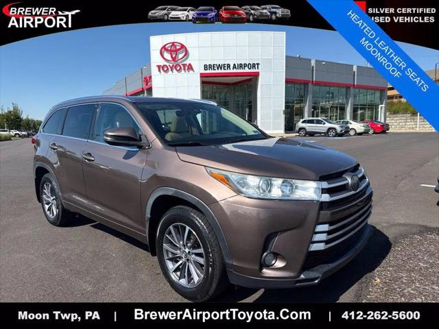 2017 Toyota Highlander XLE for sale in Moon Twp, PA