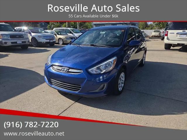 2016 Hyundai Accent SE for sale in Roseville, CA