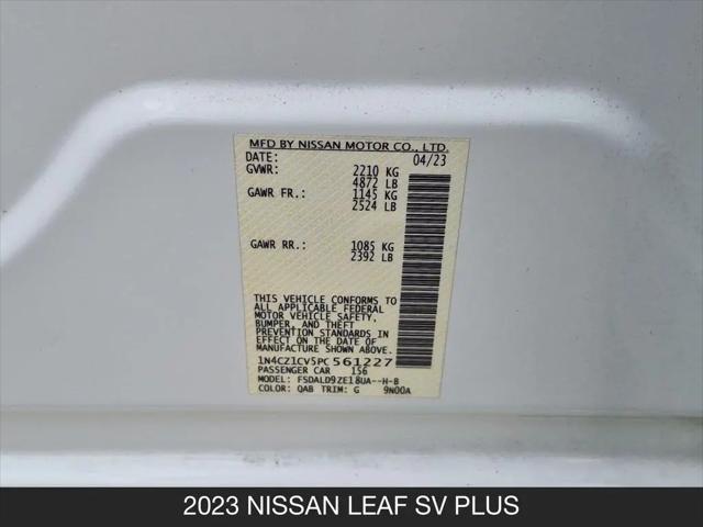 2023 Nissan LEAF SV PLUS 60 kWh