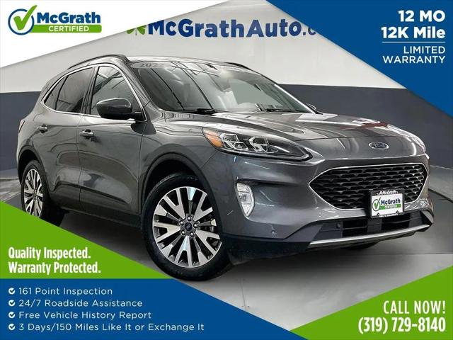 2022 Ford Escape Titanium Hybrid for sale in Iowa City, IA