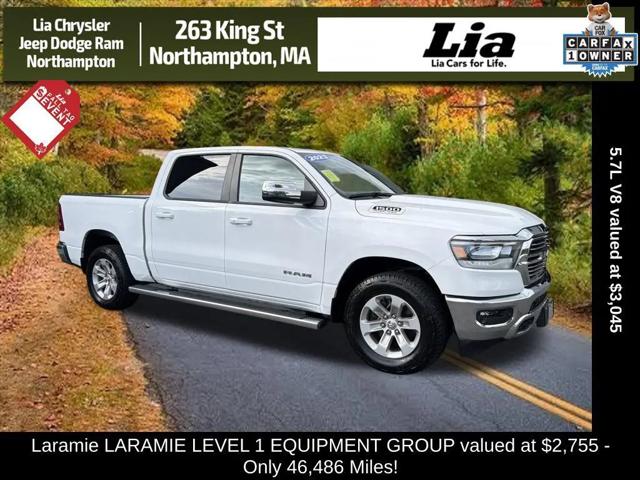 2023 Ram 1500 Laramie Crew Cab 4x4 57 Box for sale in Northampton, MA