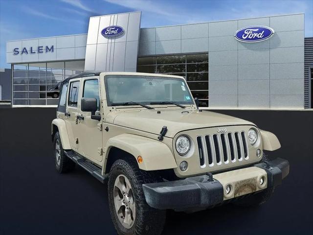 2017 Jeep Wrangler Unlimited Sahara 4x4 for sale in Salem, NH