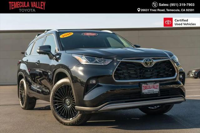 2026 Toyota Highlander Hybrid Platinum for sale in Temecula, CA