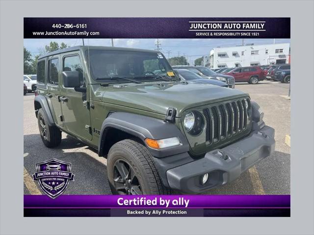 2022 Jeep Wrangler Unlimited Sport Altitude 4x4 for sale in Chardon, OH