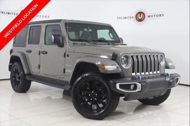 2023 Jeep Wrangler 4xe Sahara 4x4 for sale in Westfield, IN