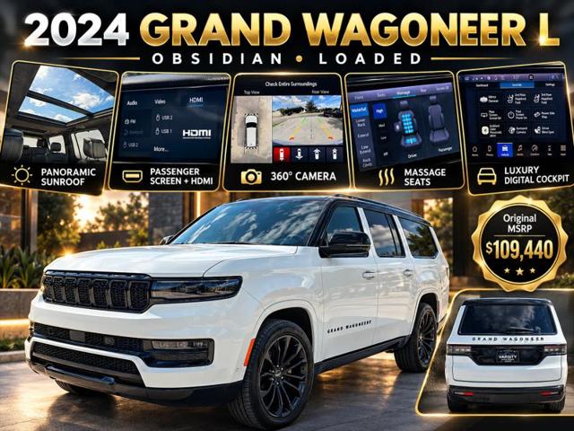 2024 Jeep Grand Wagoneer L Series II 4x4 for sale in Mandeville, LA