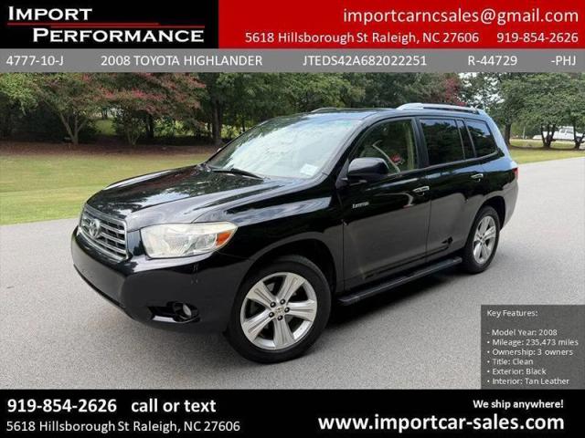 2008 Toyota Highlander Limited for sale in Raleigh, NC