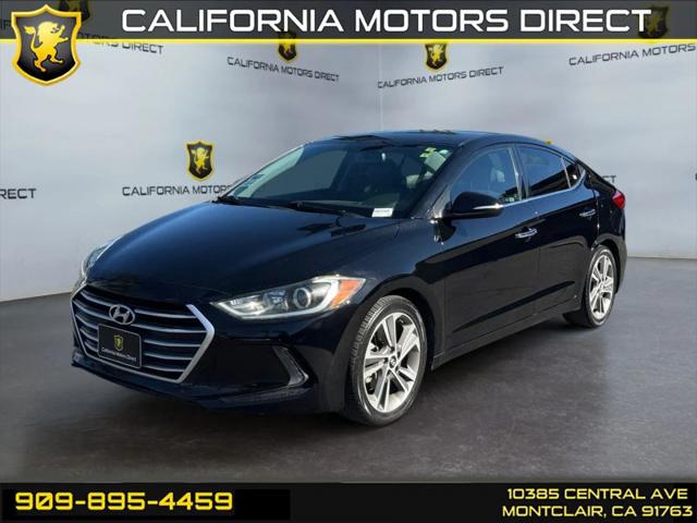 2017 Hyundai Elantra Limited for sale in Montclair, CA