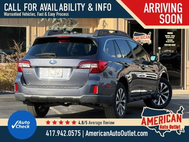 2015 Subaru Outback 2.5i Limited