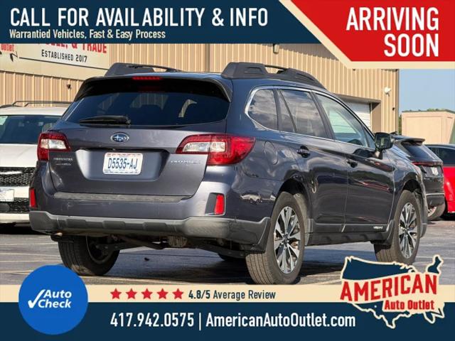 2015 Subaru Outback 2.5i Limited