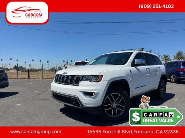 2018 Jeep Grand Cherokee Limited 4x4 for sale in Fontana, CA