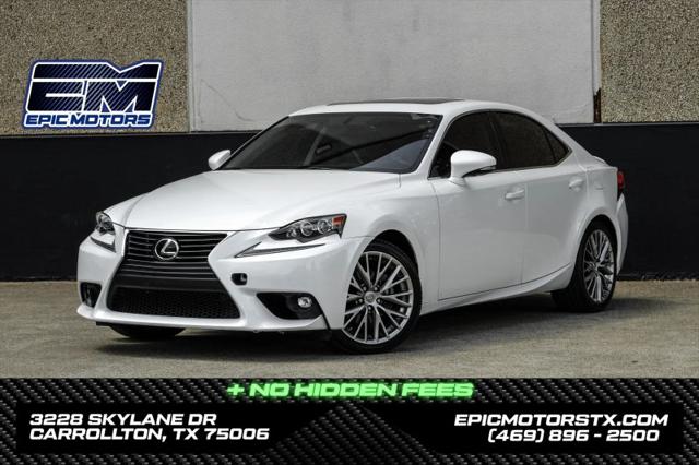 2015 Lexus IS 250 Crafted Line for sale in Carrollton, TX