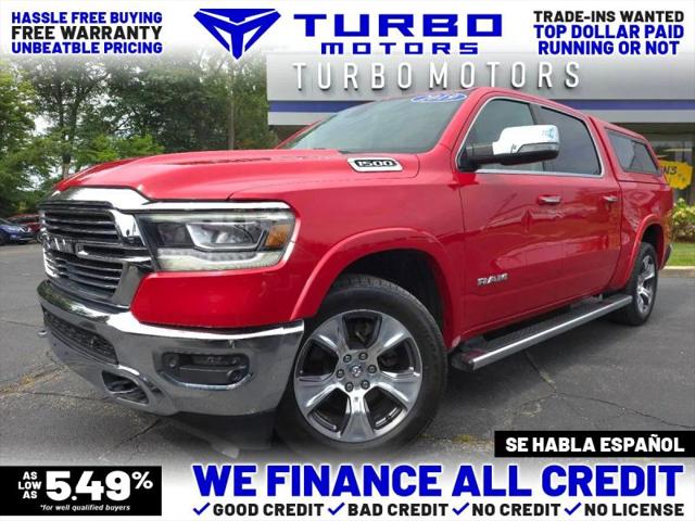 2019 Ram 1500 Laramie Crew Cab 4x4 57 Box for sale in Taylor, MI