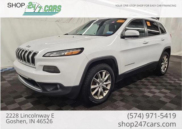 2017 Jeep Cherokee Limited for sale in Larwill, IN