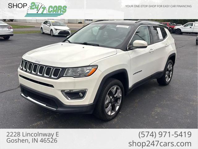 2020 Jeep Compass Limited 4x4 for sale in Larwill, IN