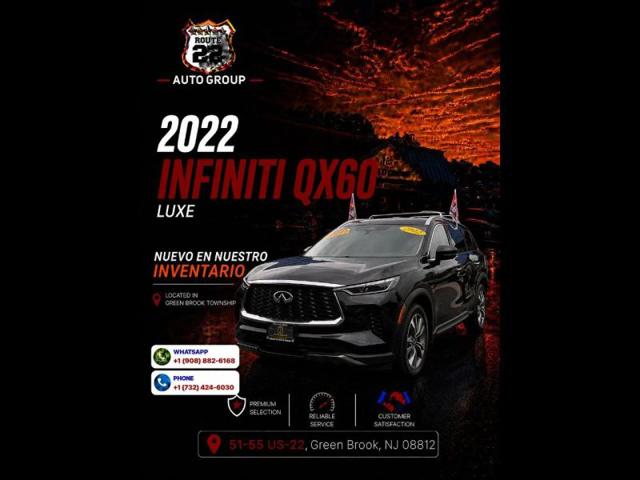 2022 INFINITI QX60 LUXE AWD for sale in Green Brook, NJ