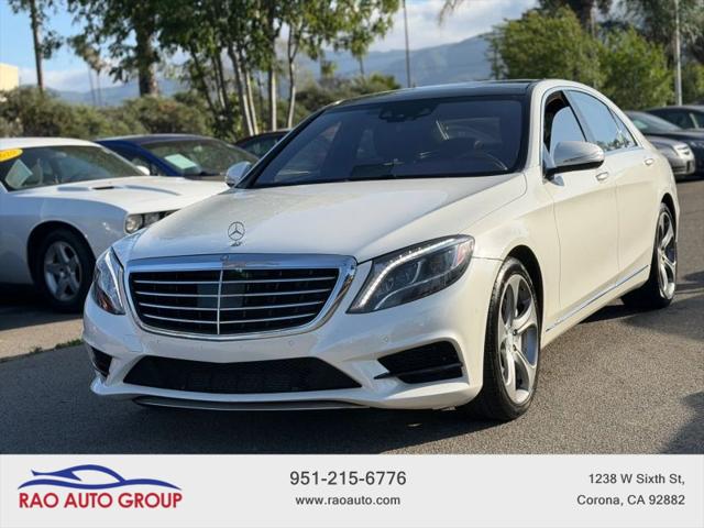 2014 Mercedes-Benz S-CLASS S 550 for sale in Corona, CA