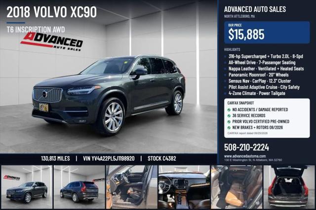 2018 Volvo XC90 T6 Inscription for sale in North Attleboro, MA
