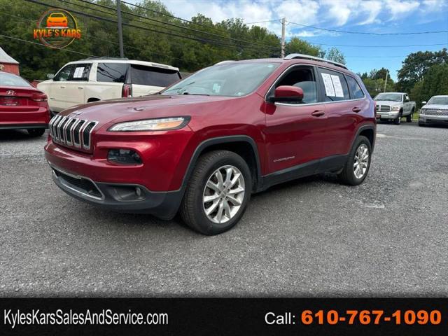 2017 Jeep Cherokee Limited 4x4 for sale in Slatington, PA