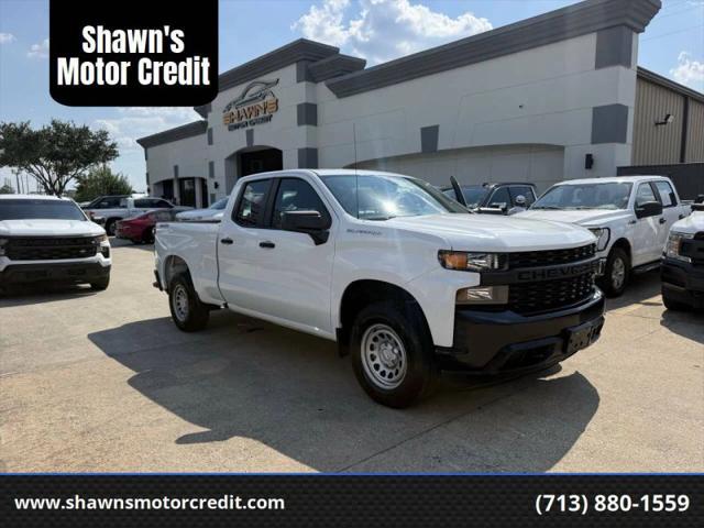 2021 Chevrolet Silverado 1500 4WD Double Cab Standard Bed WT for sale in Houston, TX
