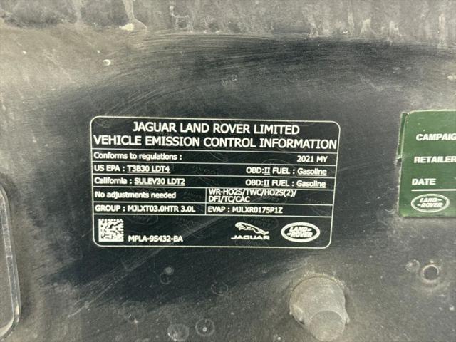 2021 Land Rover Range Rover P360