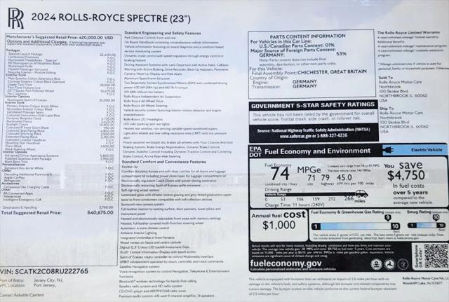 2024 Rolls-Royce CT Base
