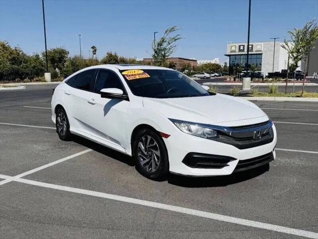 2017 Honda Civic EX for sale in Fresno, CA