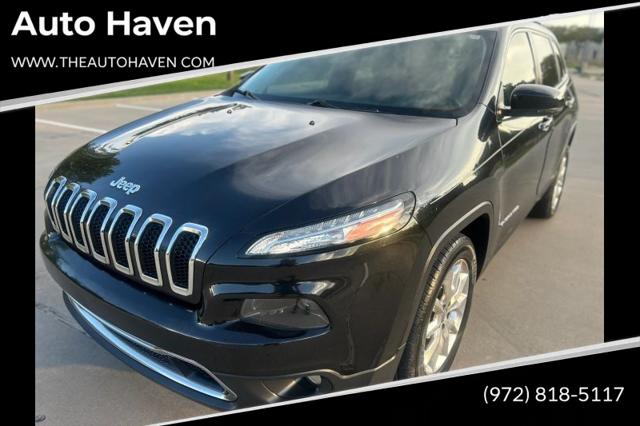 2015 Jeep Cherokee Limited for sale in Irving, TX