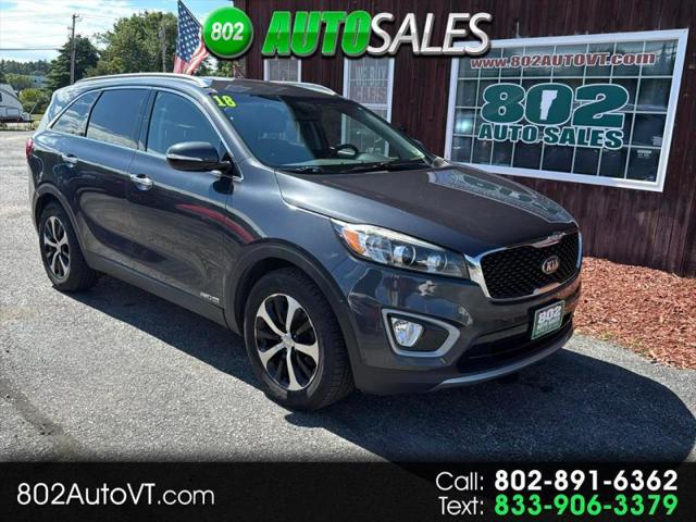 2018 Kia Sorento 3.3L EX for sale in Milton, VT