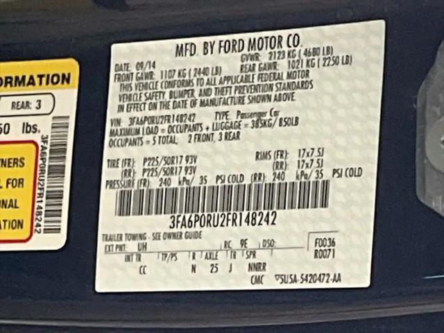 2015 Ford Fusion Hybrid Titanium