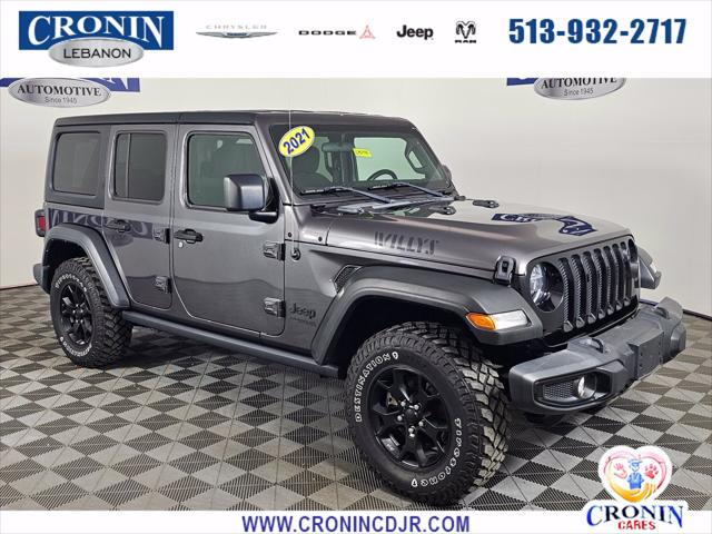 2021 Jeep Wrangler Willys 4x4 for sale in Lebanon, OH