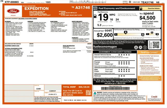 New 2026 Ford Expedition Active For Sale in Muscle Shoals, AL