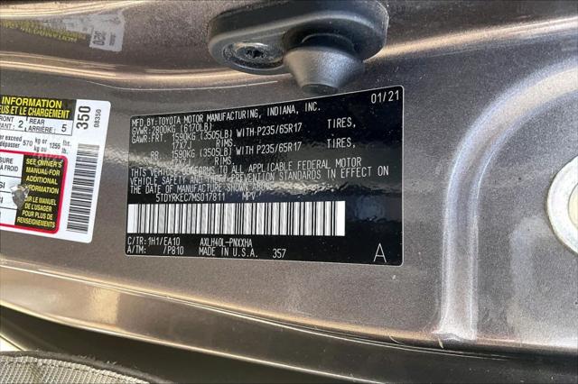 2021 Toyota Sienna XLE