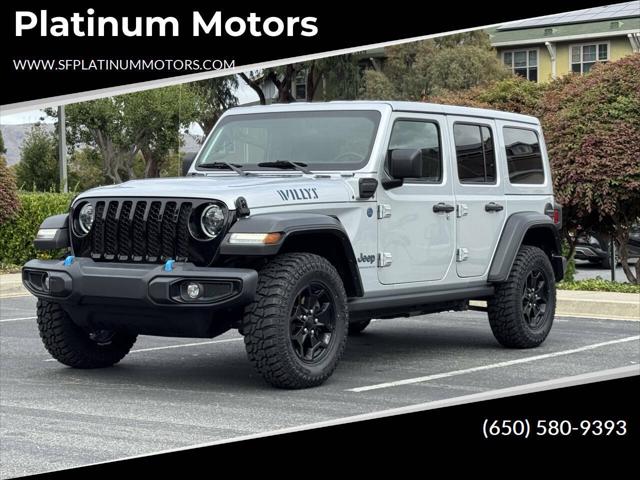 2023 Jeep Wrangler 4xe 4x4 for sale in San Bruno, CA