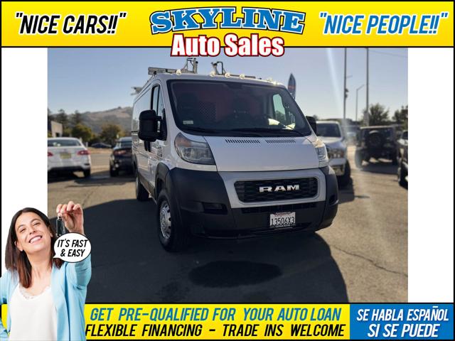 2019 Ram ProMaster Cargo Van Low Roof 136 WB for sale in Santa Rosa, CA