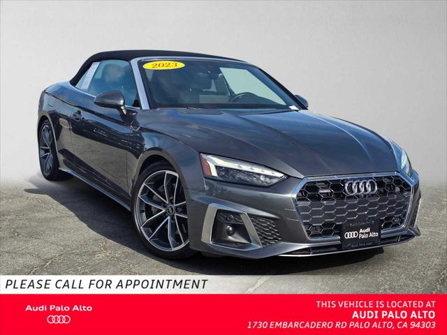 2023 Audi A5 Cabriolet Premium Plus 45 TFSI S line quattro S tronic for sale in Palo Alto, CA