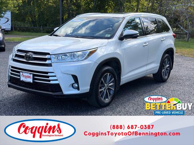 2018 Toyota Highlander XLE for sale in Bennington, VT
