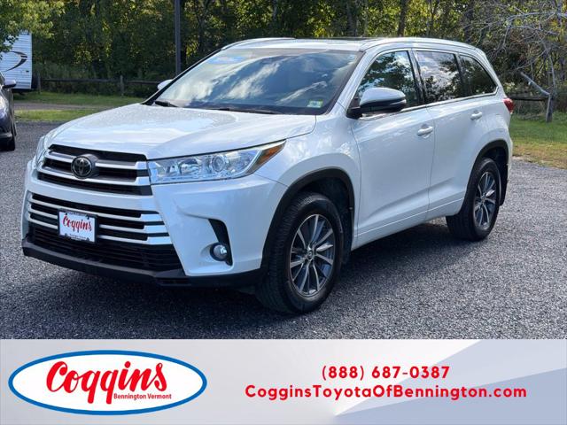 2018 Toyota Highlander XLE for sale in Bennington, VT