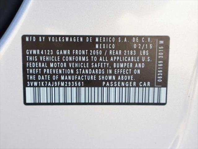 2015 Volkswagen Jetta 2.0L S