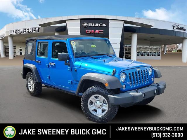 2016 Jeep Wrangler Unlimited Sport for sale near Lebanon, OH